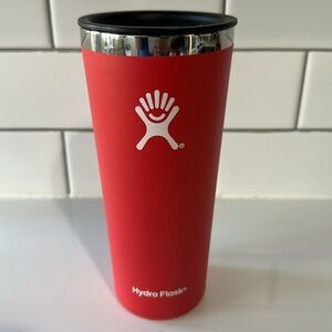 Hydro Flask 22 ounce Tumbler - Red, like new!